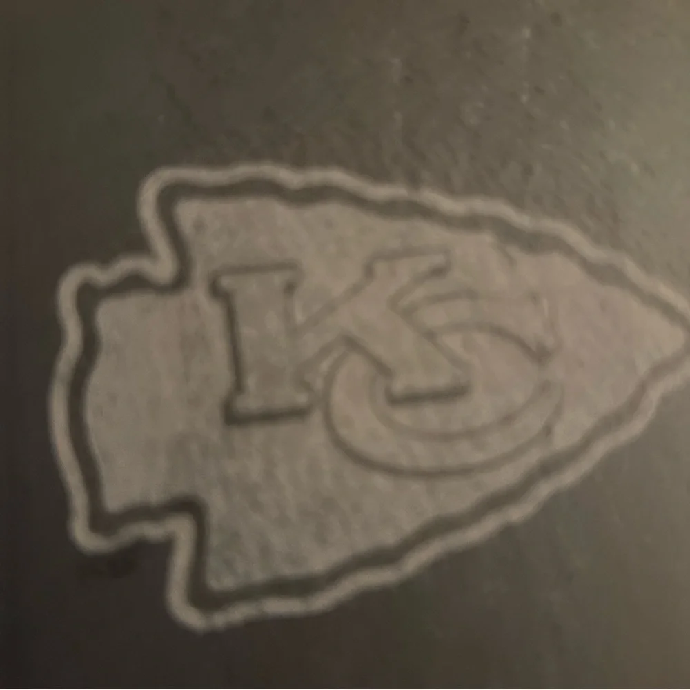 NFL Slate Coasters with Kansas City Chiefs Arrowhead Logo